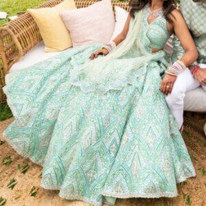 Seema Gujral Heavy Lehenga